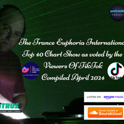 episode Trance Euphoria International Top 40 Chart Show April 2024 Digitally Remastered Edition artwork