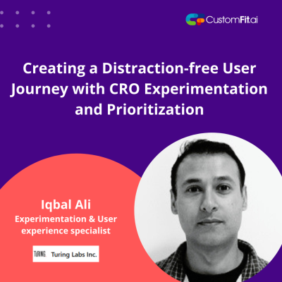 episode Creating a Distraction-free User Journey with CRO Experimentation and Prioritization artwork
