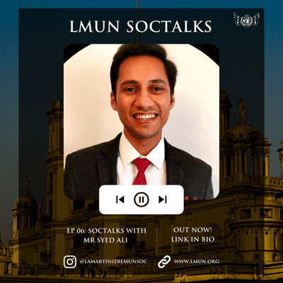 episode SocTalks with Mr Syed Ali artwork