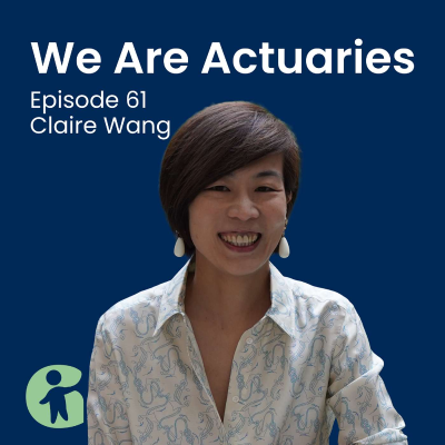 episode How to Sell AI (and Yourself) as an Actuary with Claire Wang artwork
