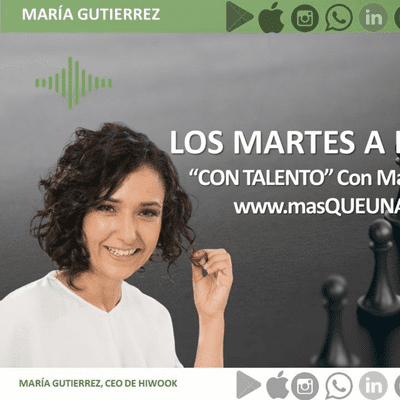 episode CON TALENTO #12 con María Gutiérrez. Con Tomás Pereda Riaza y María Sánchez-Arjona Bonilla. artwork