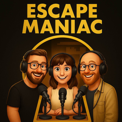 Coverbild der Sendung Escape Maniac – Der Escape Room Podcast über Immersion & Erlebnisse