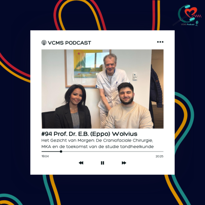 episode #94 Het Gezicht van Morgen: De Craniofaciale Chirurgie, MKA en de toekomst van de studie Tandheelkunde - Prof. Dr. E.B. (Eppo) Wolvius artwork