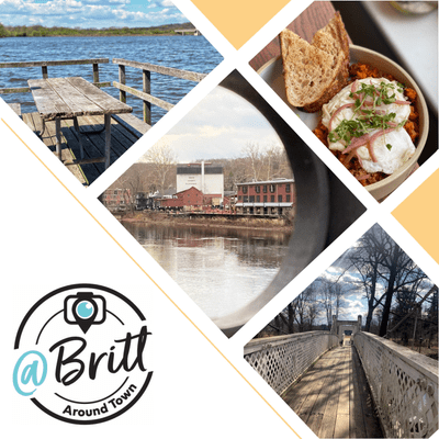 episode RESET YOUR CAREER PODCAST, THE TRAVEL EDITION - Instagram Arbiter of Local Culture and Blogger, @Britt_Around_Town, Discussing all things Bucks County Bucks County, Pennsylvania artwork