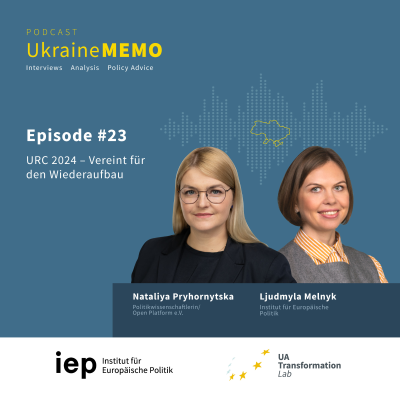 episode #23 UkraineMEMO: URC 2024 - Vereint für den Wiederaufbau artwork