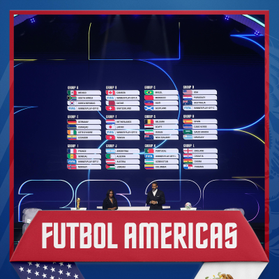 episode Futbol Americas: 2026 FIFA World Cup Draw Special artwork