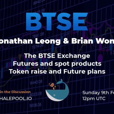 episode Whalepool AMA with BTSE co-founders Jonathan Leong & Brian Wong artwork
