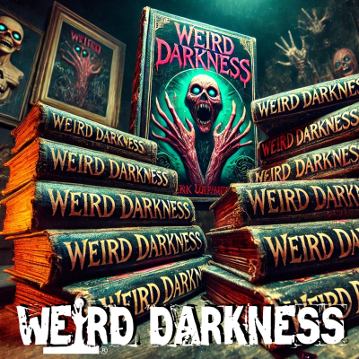 episode “CAN READING ABOUT THE PARANORMAL BE DANGEROUS TO YOUR SOUL?” plus More True Horrors! #WeirdDarkness artwork