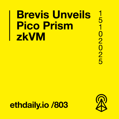 episode Brevis Unveils Pico Prism zkVM artwork