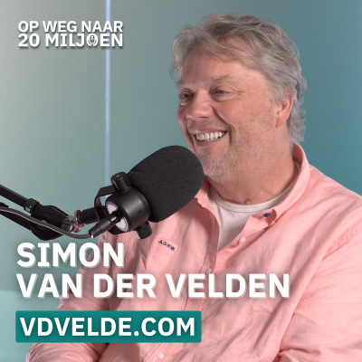 episode #125 Wat 40 jaar ondernemen met passie je écht leert | Simon van der Velde, vdvelde.com artwork