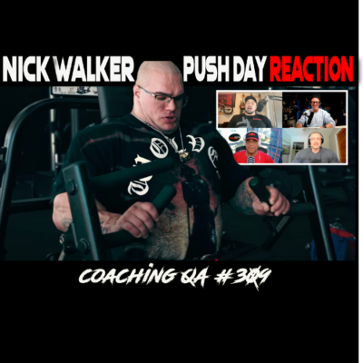 episode Blood Sweat & Gear 309 Walker Training Reaction, Physique Critique, Retatrudide Ruins Physiques? artwork