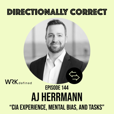 episode #144 - AJ Herrmann - People Analytics at the CIA, Cognitive Biases, and Task Intelligence artwork