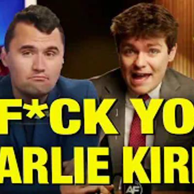 episode Nick Fuentes SLAMS Charlie Kirk Over Support For Israel! artwork