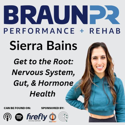 episode Sierra Bains: Get to the Root: Nervous System, Gut, & Hormone Health artwork