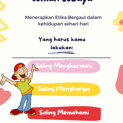 episode Etika pergaulan dengan Teman Sebaya artwork