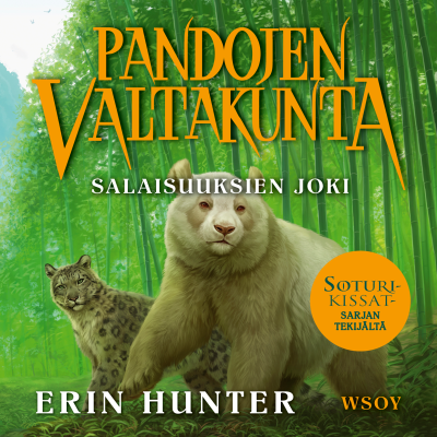 Kansikuva näyttelystä Pandojen valtakunta: Salaisuuksien joki