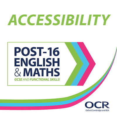 episode Post-16 English and maths - Accessibility artwork