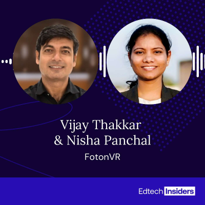 episode Exploring Science in Virtual Reality with FotonVR’s Vijay Thakkar & Nisha Panchal artwork