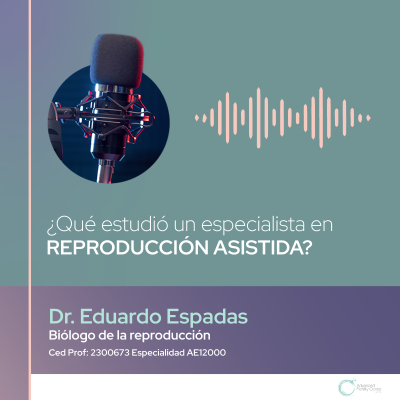 episode E161 - ¿Qué estudió un especialista en reproducción asistida? artwork
