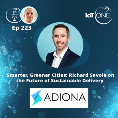 episode EP 223 - Smarter, Greener Cities: Richard Savoie on the Future of Sustainable Delivery artwork