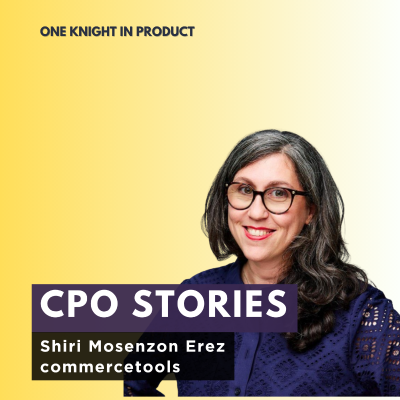 episode CPO Stories: Shiri Mosenzon Erez - commercetools artwork