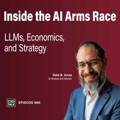 episode What Big Changes Are Coming to AI in 2025? | CXOTalk #880 artwork