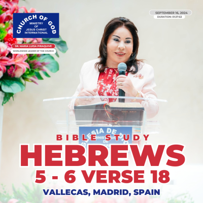 episode Bible Study: Hebrews 5-6 vr. 18 – Sister Maria Luisa Piraquive (September 16, 2024) artwork
