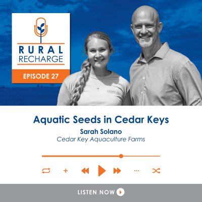 episode EP 27: Sarah Solano - Aquatic Seeds in Cedar Keys artwork