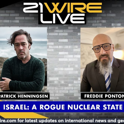 episode MIDWEEK WIRE - 'Israel: A Rogue Nuclear State' with guest Freddie Ponton artwork