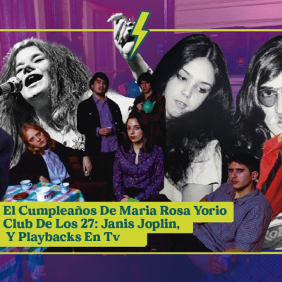 episode MARIA ROSA, JANIS JOPLIN, PLAYBACKS BIZARROS EN TV Y UNA GRAN ENTREVISTA A GITANOS artwork