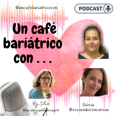 episode 2x12 Podcast Un café bariátrico con Silvia, Mini bypass, 5 años de su cirugía, -60 kg, abdominoplastia y reflujo. artwork
