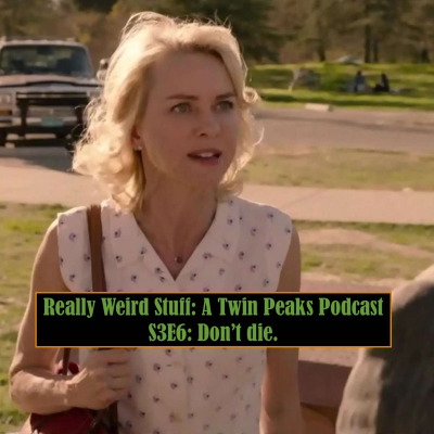 episode RWS #37: Twin Peaks the Return Part 6 - "Don't die." w/ Chris Brugos artwork
