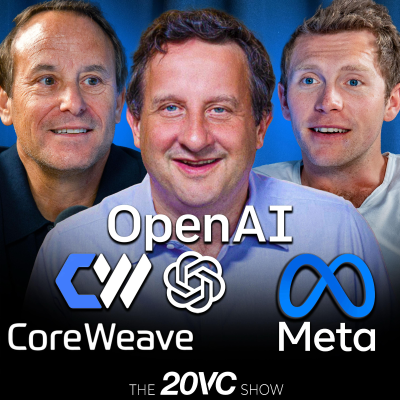 episode 20VC: Daniel Gross and Nat Friedman: Acquired by Meta | OpenAI’s SBC Bombshell: More Stock Comp Than Revenue | Privat Equity is Back: Olo Bought for $2BN | Microsoft Lays Off 9,000 People: Is This Just the Start | Will Sequoia Part with Shaun Maguire artwork