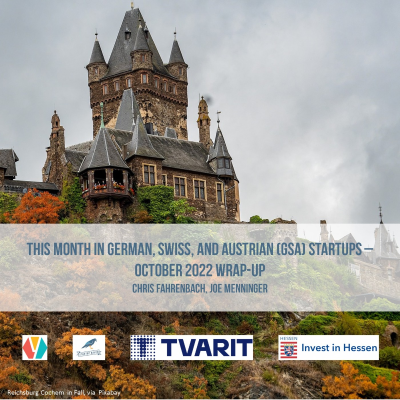 episode This Month in German, Swiss, and Austrian (GSA) Startups - October 2022 Wrap-Up artwork