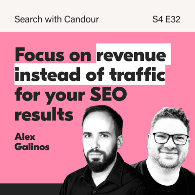 episode Unlocking Revenue-Driven SEO Strategies with Alex Galinos artwork