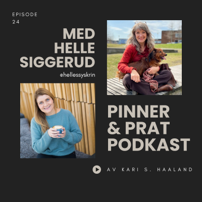 episode # 24 Pinner & Prat med Helle Siggerud artwork