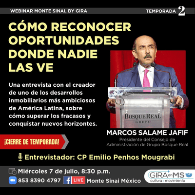 episode #20 T2 CÓMO RECONOCER OPORTUNIDADES DONDE NADIE LAS VE | Una plática con Marcos Salame Jafif artwork