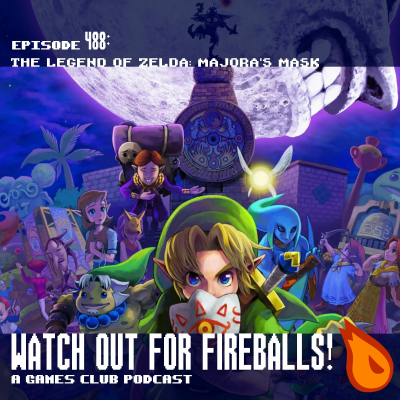 episode 488: The Legend of Zelda: Majora's Mask artwork