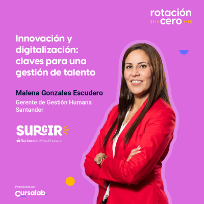 episode Ep.5 : Malena Gonzales Escudero, Gerente de Gestión humana en Santander Perú | Innovación y digitalización: claves para una gestión de talento artwork