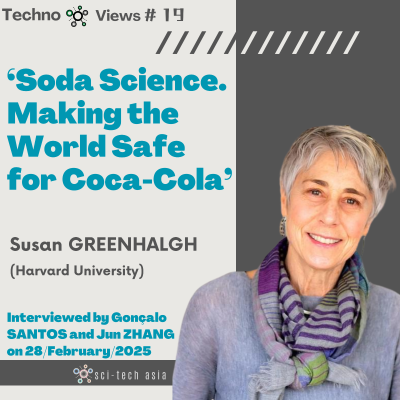 episode TechnoViews #19 ‘Soda Science. Making the World Safe for Coca-Cola’ | Susan Greenhalgh (Harvard University) artwork