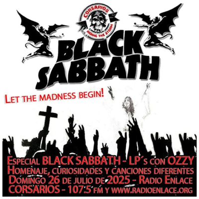 episode Corsarios_HomenajeBlackSabbath_MuerteOzzy_Dom27Julio25 artwork