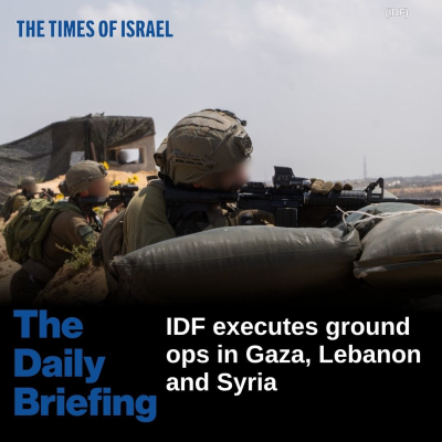 episode Day 643 - IDF executes ground ops in Gaza, Lebanon and Syria artwork
