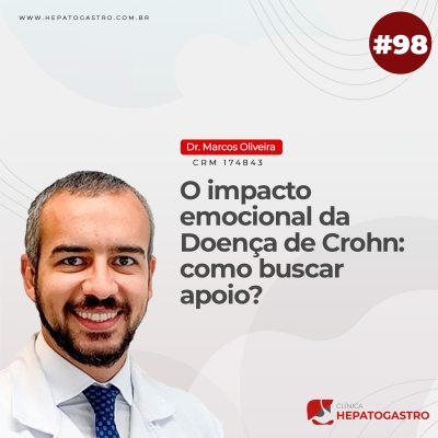 episode #98 - O impacto emocional da Doença de Crohn: como buscar apoio? artwork