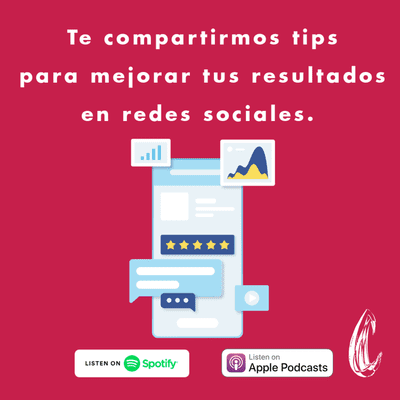 episode Tips para mejorar tus resultados en redes sociales (Ep. 14) artwork