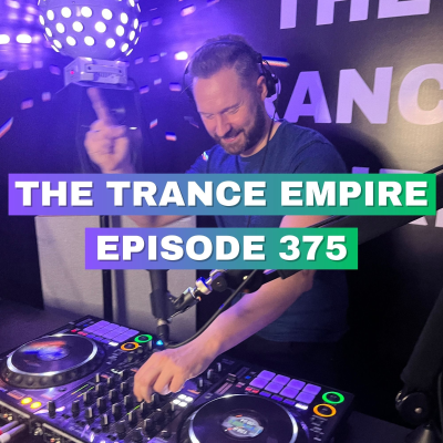 episode THE TRANCE EMPIRE 375 with Rodman artwork