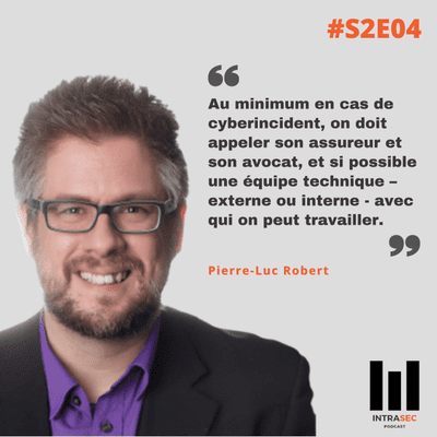 episode S2E04 - Pierre Luc Robert - Conférence Forensik 2020 artwork
