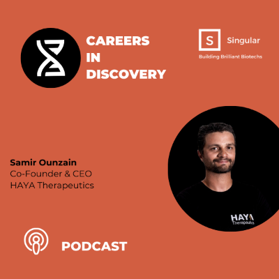 episode Samir Ounzain, HAYA Therapeutics artwork