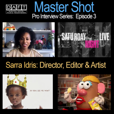 episode Master Shot Episode 3: Meet Sarra Idris, a Sudanese Director, Editor, and Artist based in New York who is first and foremost an image maker. artwork