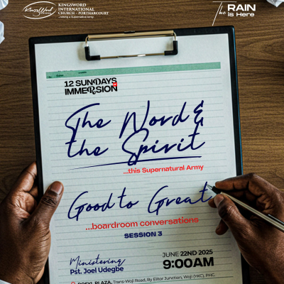 episode The Word and The Spirit (Part 12) - Good to Great III artwork