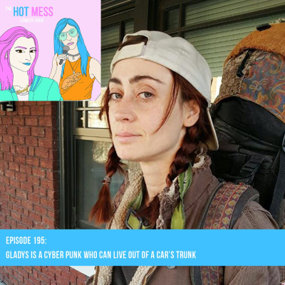episode Gladys Is a Cyberpunk Who Can Live Out Of a Car's Trunk artwork